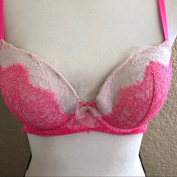 Victoria’s Secret Pink Lace and Sequin Bra - Picture 2 of 8